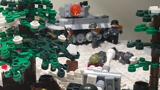 Lego battle of the bugle mock ww2 showcase