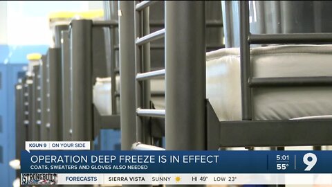 Operation Deep Freeze is in effect