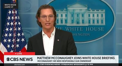 Matthew McConaughey Calls For Return To Family Values & Responsible Gun Ownership