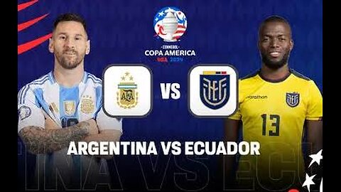 Argentina vs Ecuador 2-0