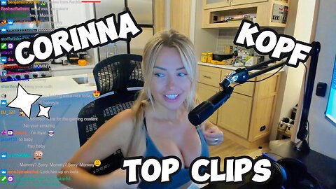 CORINNA KOPF MOST VIEWED TWITCH CLIPS PART 7