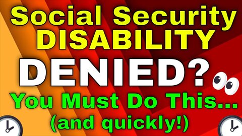 Denied for Social Security Disability? Do you appeal or start over?