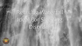 2 Hours Soothing Waterfall Ambiance Sounds || Lay Back and relax to the calming Sounds 😴