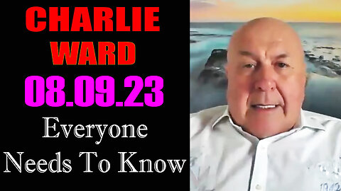 Charlie Ward & SG Anon Shocking News 8/9/2@23