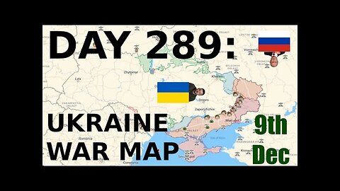 Day 289 Ukrainian Map