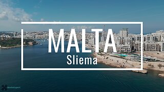 Sliema Malta 2023 Aerial view