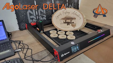 Take Your Small Business To The Next Level W/ The 22W AlgoLaser Delta Laser Engraver