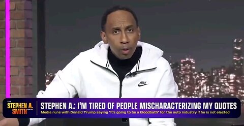 ESPN’s Stephen A. Smith rants against the Democrats: “4 indictments, 91 counts, 2 impeachments.