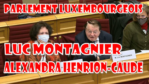 Parlement Luxembourgeois Luc Montagnie et Alexandra Henrion-Caude