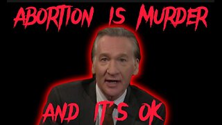 Bill Maher Says to Jillian Michaels "Abortion is Murder and I am OK with it!"