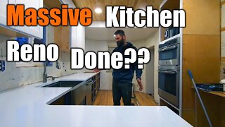 Massive Kitchen Renovation Counter Top Installed | Did They Do It Right? | THE HANDAYMAN |