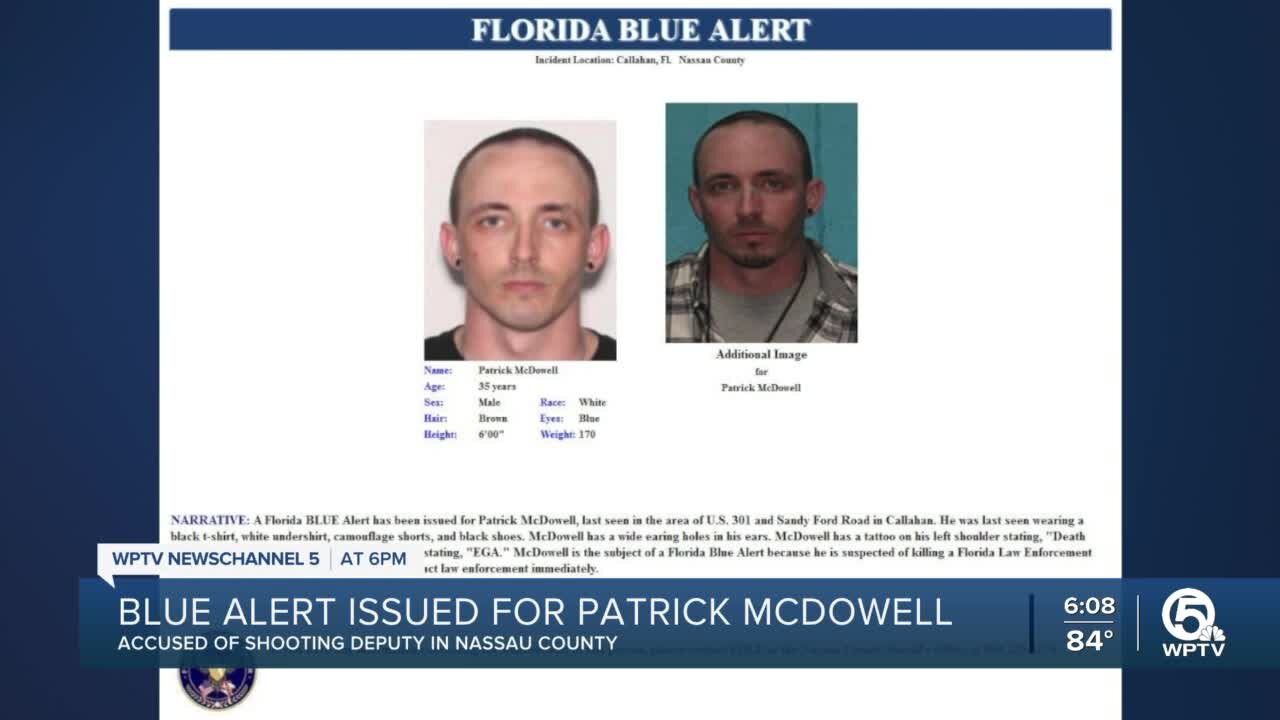 Florida Blue Alert issued for man suspected of killing deputy in north ...