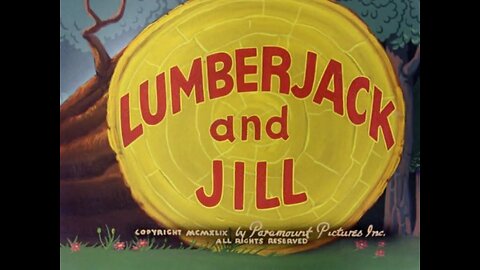 Popeye The Sailor - Lumberjack And Jill (1949)