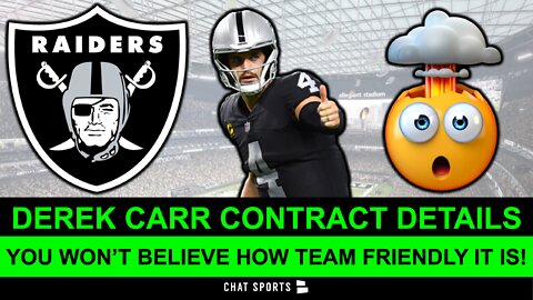 Derek Carr Contract News: Las Vegas Raiders QB Signs Most Team Friendly Deal In NFL History