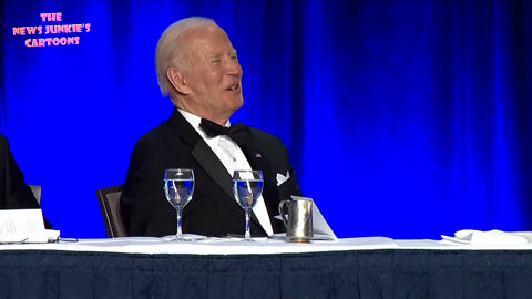 Biden thinks that's hilarious when Americans barely scraping by because of massive inflation.