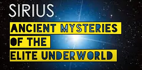 ANCIENT MYSTERIES OF THE ELITE UNDERWORLD | EPISODE 1