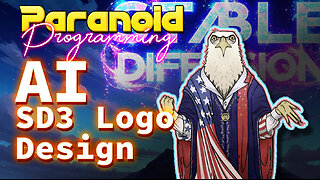 PARANOID PROGRAMMING - Using SD3 To Generate A Logo