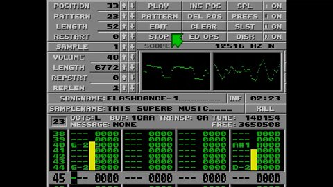 Atari ST Protracker Mods - Flashdance