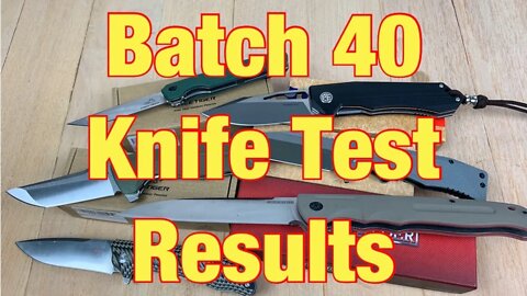 Batch 40 Knife PMI elemental testing results / we’re going to get the truth !!