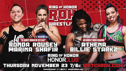 RoH Nov 23rd Rampage Nov 10th Watch Party/Review (with Guests)