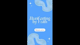 Should Christians participate in "manifesting"?