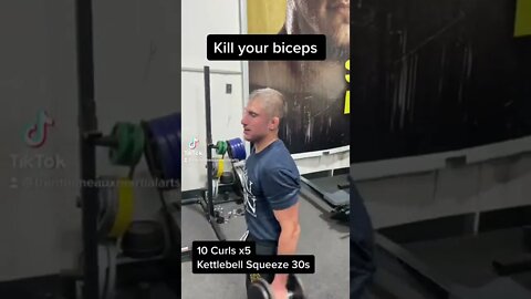 Kill your biceps