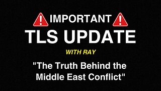 BREAKING NEWS: The Truth About the Middle East Conflict