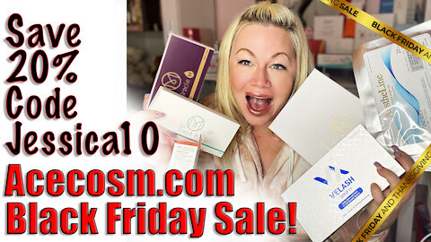 Acecosm Black Friday Sale | Code Jessica10 saves you 20% off