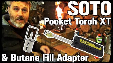 Soto Pocket Torch XT & Butane Fill Adapter