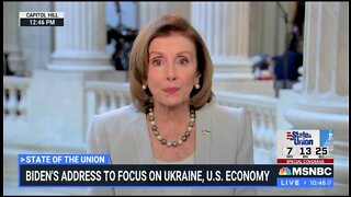 Pelosi: I Won't Wear My Mask At The SOTU Because I'm Not Around Kids