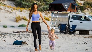 Living OFF GRID 🏕 BOAT LIFE to TENT LIFE ???? A Great Aussie Road trip... Ep 267