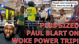 WOKE Mall Cop Tries To KICKS OUT Man For Wearing 'Jesus Saves' Shirt Because It Offended People!