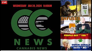 Cannabis News Update – Treating PTSD with Cannabis plus the Dutch Donald and Hemp infused Whiskey