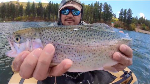 Fly Fishing New Mexico Stillwater (Stocker Bashing) | Catch Clean Cook | Memorial Day Tribute 2021
