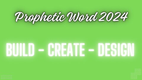 Prophetic Word 2024