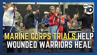 Marine Corps Trials work to heal wounded warriors