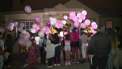 Family, friends gather to remember 8-year-old girl killed in Belle Glade shooting
