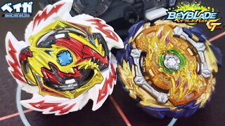 ERASE DIABOLOS .Vn.Bl vs WIZARD FAFNIR .Rt.Rs SEN (especial GT) - Beyblade Burst ベイブレードバースト