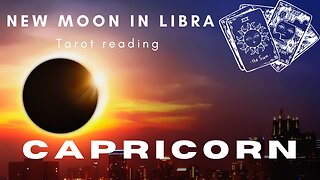 CAPRICORN ♑️- No more delays! NEW MOON 🌑 IN LIBRA SOLAR ECLIPSE TAROT #tarotary #capricorn #tarot
