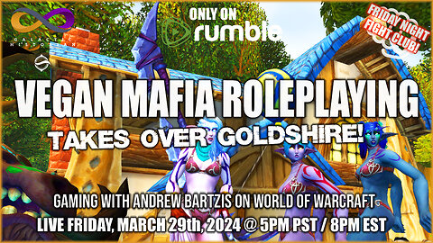 Pet Battles & Vegan Mafia Roleplaying in World of Warcraft! Q&A in the chat with Andrew Bartzis