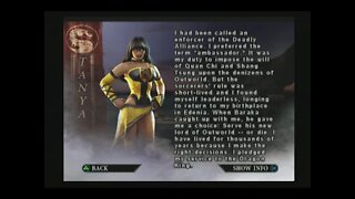 Mortal Kombat Deception (PS2) - Tanya - Arcade Mode