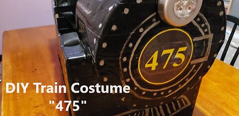 DIY Train costume - "475" Steam Train