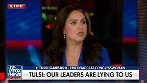 Politicians Lying to Us - Push for World War 3 & Deny Objective Truth - Tulsi Gabbard [mirrored]