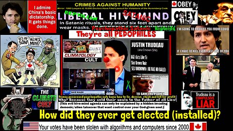 Dave Walsh: The Trudeau Lies of Climate Change (Related Election Fraud info and links)