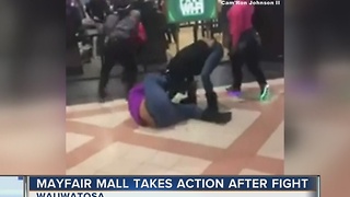 Mayfair Mall site of one of several mall fights in US Monday