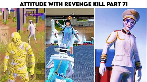 Pubg Mobile Attitude 😈 With Revenge Kill Blood Raven X-Suit 😮 - Season 19 | Part 71 | Xbot 2.0