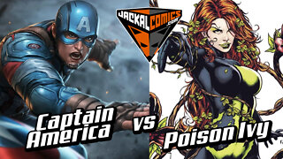 CAPTAIN AMERICA vs POISON IVY - Comic Book Battles: Who Would Win In A Fight?