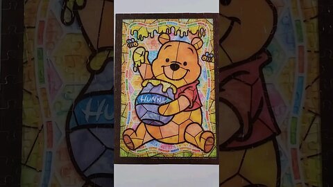 Winnie the Pooh is so cute! 🍯 #winniethepooh #honey #puzzle #shorts #puzzles