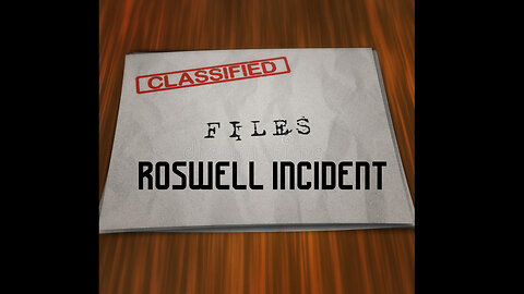 The Roswell incident! #UFO #Aliens