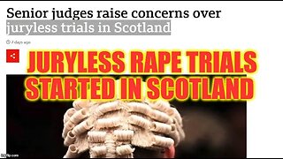 Juryless Rape Trials Started In Scotland ! #juryless #rape #criminaljustice